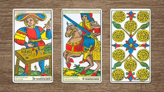 Марсельское Таро Tarot of Marseille (C. Burdel, 1751, Lo Scarabeo) 