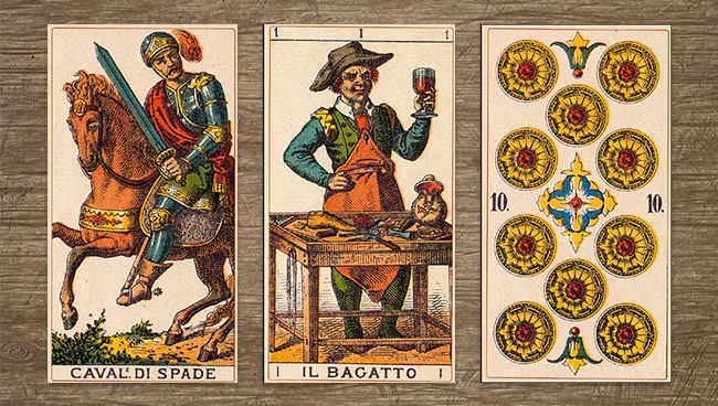 Марсельское Таро Ancient Italian Tarot 1880
