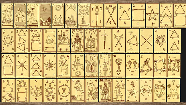 Egyptian Tarot (Comte C. de Saint-Germain) 